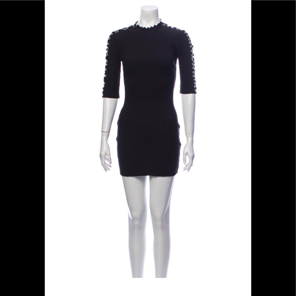 Amanda Uprichard Mock Neck Mini Dress NWT